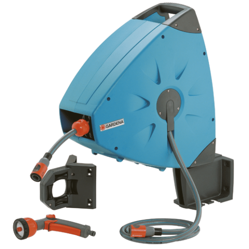 GARDENA Avvolgitubo automatico a muro Roll-up 20 Plus (Codice: 2656-20)