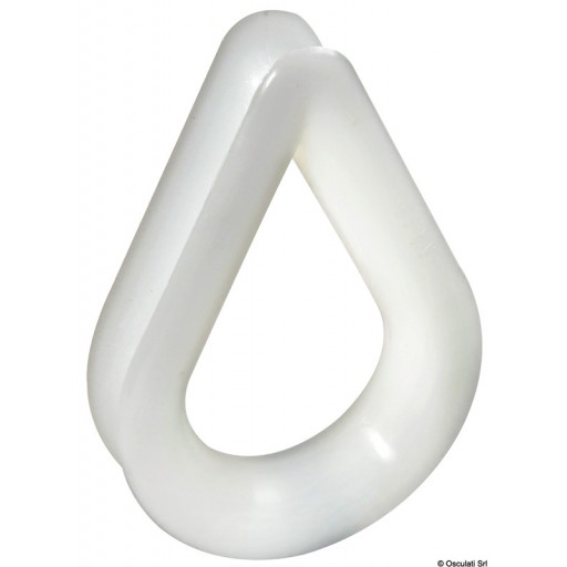 Redancia in nailon bianco (12 mm)